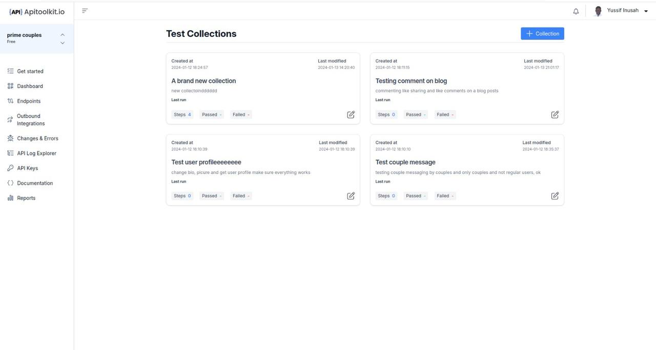 Testing apitoolkit
